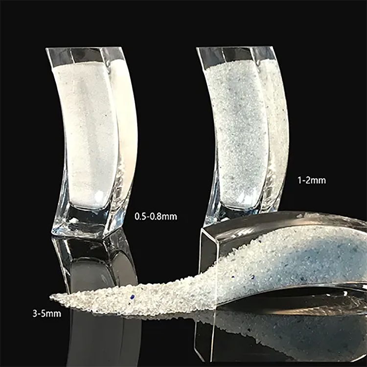 وسائط تصفية الرمل والزجاج والكريستال