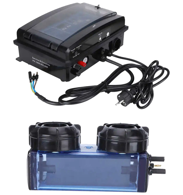 تجمع المياه المالحة مقابل الكلور