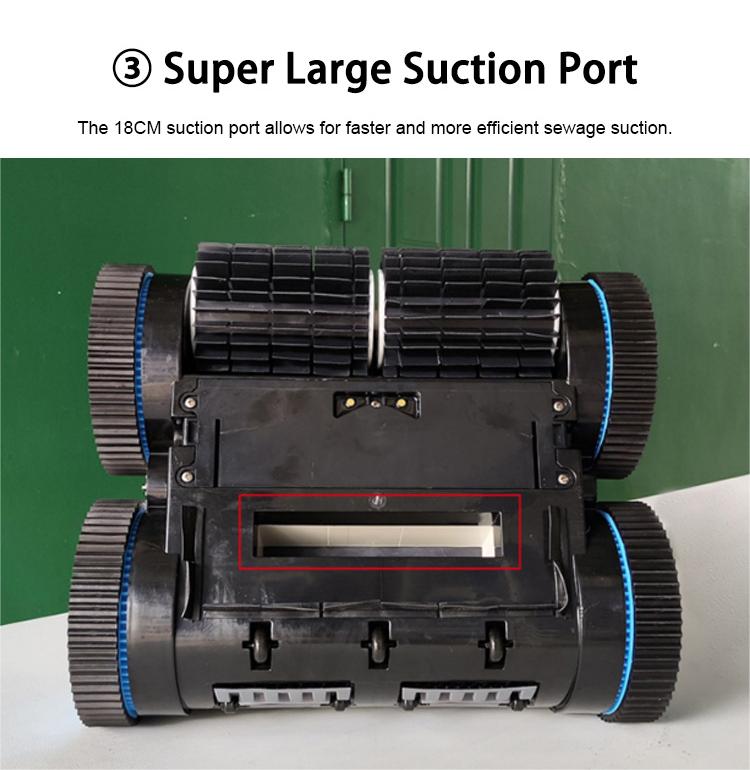 دولفين روبوت لتنظيف حمامات السباحة