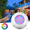 مصابيح حمام السباحة LED المثبتة على الحائط مع جهاز التحكم عن بعد