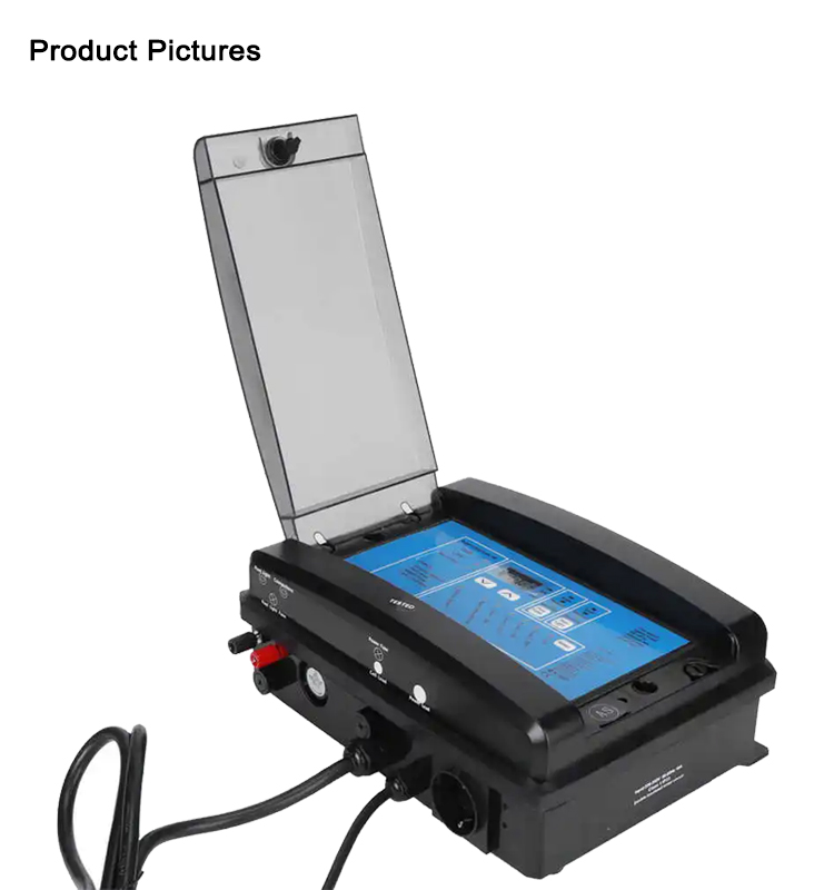 مولد الكلور في بركة المياه المالحة