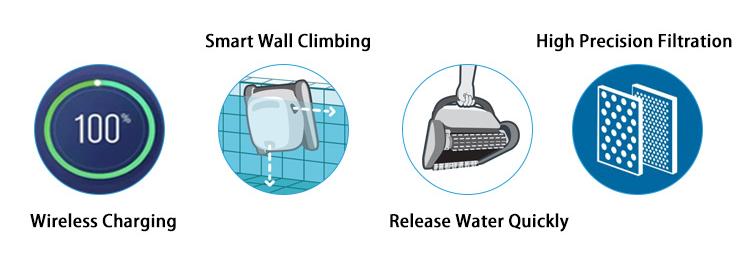 روبوت تنظيف حمامات السباحة